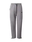 Nike Sportswear Nohavice 'TECH FLC'  sivá / čierna