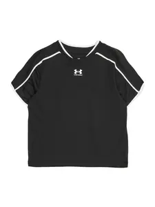 UNDER ARMOUR Funkčné tričko 'Challenger'  čierna / biela