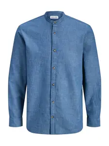 JACK & JONES Košeľa 'JJESummer'  modrá denim