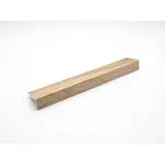 Lišta ukončovacia "L" Havos dub hikora matný, hliník dĺžka 270 cm, výška hrany 8 mm, ALDH8270