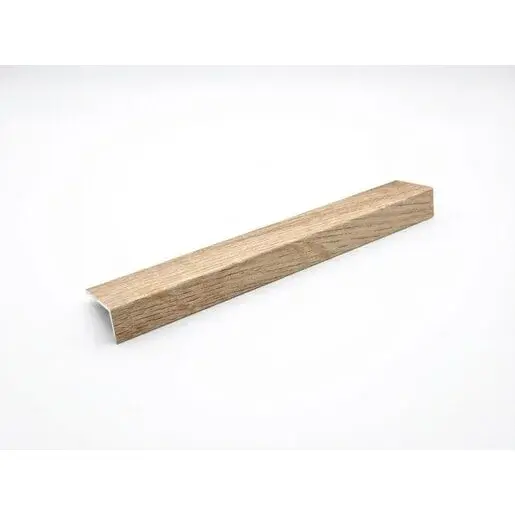 Lišta ukončovacia "L" Havos dub hikora matný, hliník dĺžka 270 cm, výška hrany 8 mm, ALDH8270