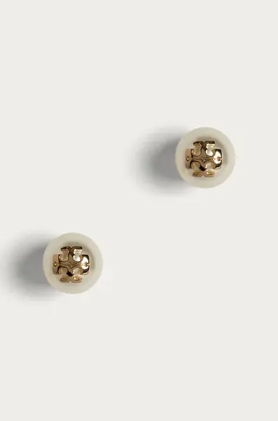 Náušnice Tory Burch KIRA PEARL STUD