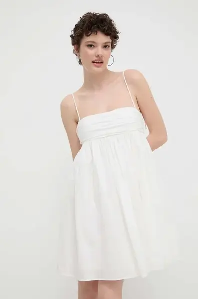 Bavlněné šaty HUGO