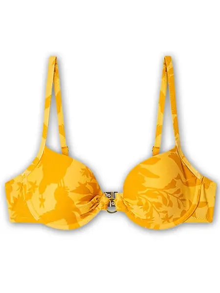 Gisela Bikinový top  horčicová