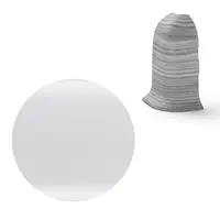 Vnější roh k soklu Naturel biela , PVC dĺžka 0,5 cm, výška hrany 56 mm, NATNGTZ00