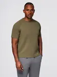 Ombre Men's COMFORT FIT T-shirt with raglan sleeves - olive