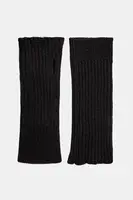 Hřejivé návleky na ruce Newland Edelweiss černá barva, N54394.15