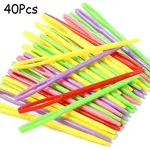 Child Plastic Knit Needles Sewing Knitting Cross Stitch