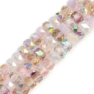 Electroplate Glass Beads Strands