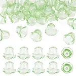 30Pcs Acrylic Bead Caps for Wind Chimes Making