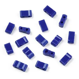2-Hole Opaque Glass Seed Beads