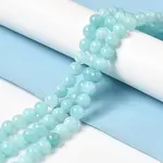 Natural Dyed White Jade Beads Strands