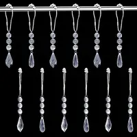 Iron Shower Bathroom Curtain Rings