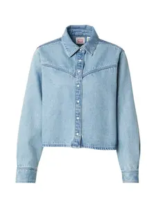 LEVI'S ® Prechodná bunda 'Logan Shacket'  modrá denim