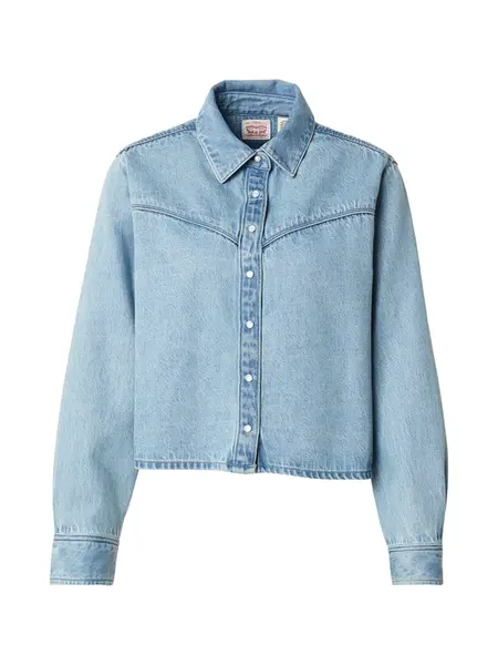 LEVI'S ® Prechodná bunda 'Logan Shacket'  modrá denim