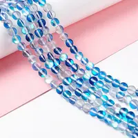 Synthetic Moonstone Beads Strands