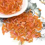 Glass Round Bugle Beads