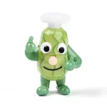 Handmade Lampwork Cartoon Chef Display Decorations