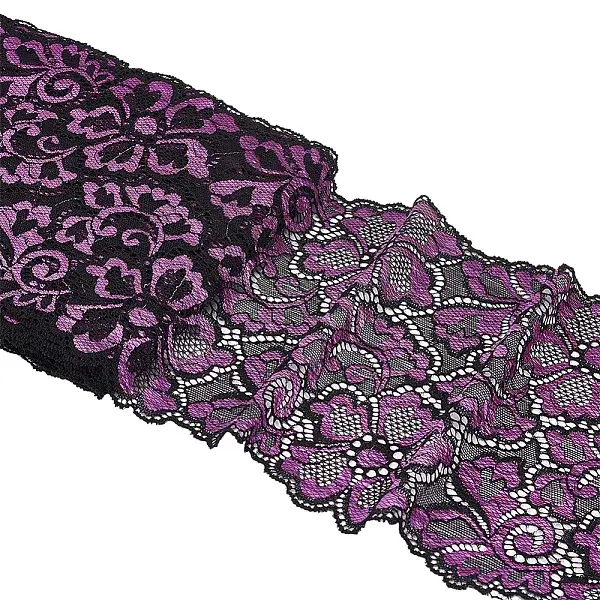 Polyester Lace Flower Fabric