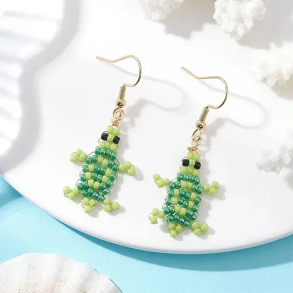 304 Stainless Steel Dangle Earrings