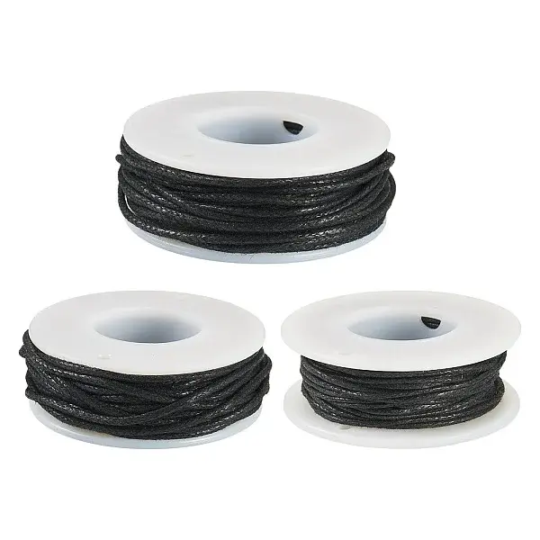 25M 3 Sizes Waxed Cotton Cords