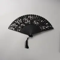 Bamboo & Silk Folding Fan