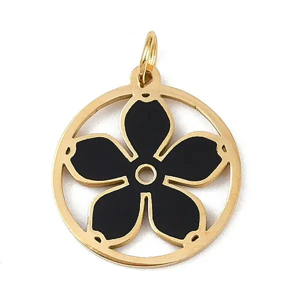 304 Stainless Steel Enamel Pendants