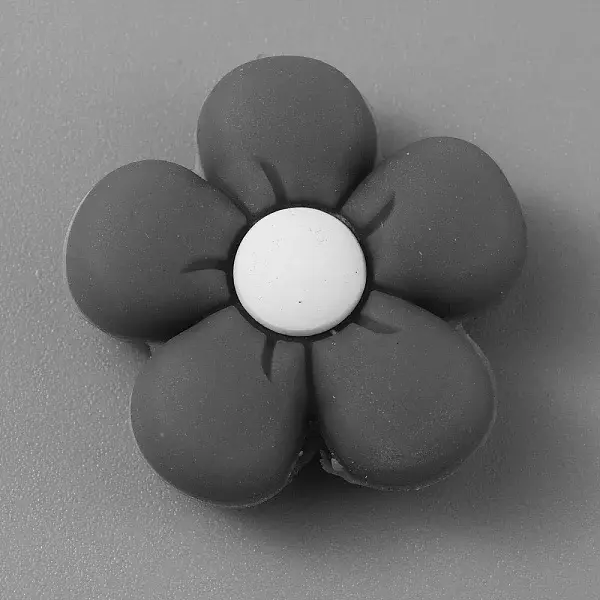 Flower Luminous Silicone Beads