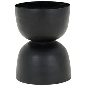 Livetastic ODKLÁDACÍ STOLEK, dřevo suar, černá