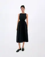 Thinking MU Black Kin Dress BLACK XS