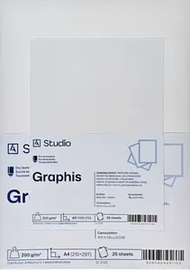 Kreslicí papír Graphis 200g A5, 25 listů