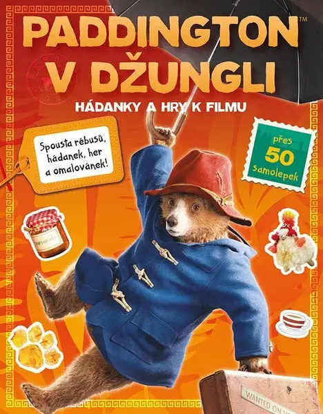 Paddington v džungli - Hádanky a hry k filmu (poškozená) - kolektiv autorů