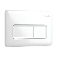 Hansgrohe iFrame Original Q ovládacie tlačidlo plast biela 66001450