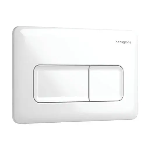 Hansgrohe iFrame Original Q ovládacie tlačidlo plast biela 66001450