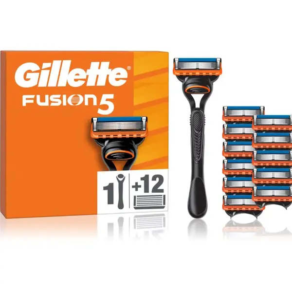 Gillette Fusion5 holicí strojek + náhradní břity 13 ks
