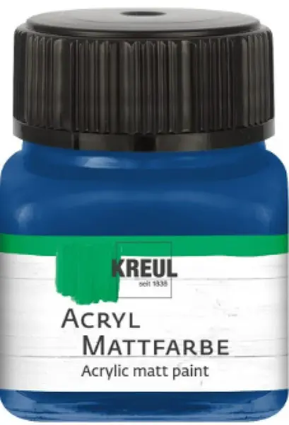 Akrylová barva Kreul Matt – 26 Cobalt Blue