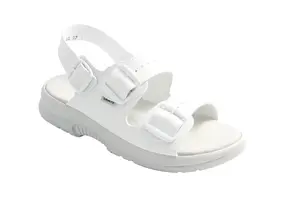 SANTÉ Dámské sandály N/517/44P/10/BP Bílá 40