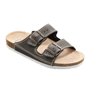 SANTÉ Dámské pantofle D/23/90/BP ANTRACIT v.40