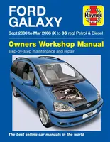 Ford Galaxy Petrol & Diesel (00 - 06) Haynes Repair Manual - Haynes Publishing