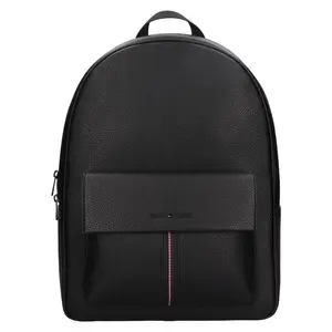 Pánský batoh Tommy Hilfiger Donny, syntetická kůže − černá