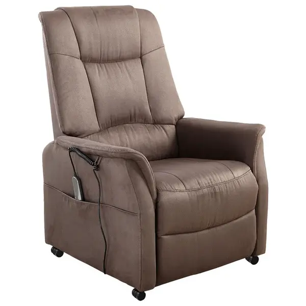 Cantus TELEVIZNÍ KŘESLO, textil, hnědá