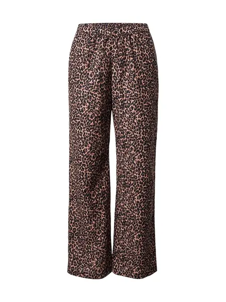 Lindex Pyžamové nohavice  hnedá / svetlohnedá / čierna