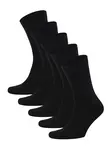 Resteröds Ponožky 'Bamboo'  čierna