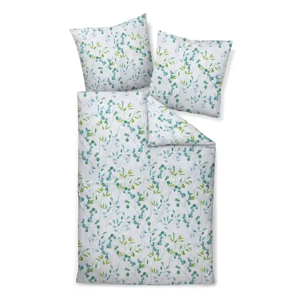 POVLEČENÍ, makosatén, modrá, zelená, tyrkysová, 140/200 cm