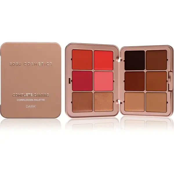 SOSU Cosmetics Complete Canvas Complexion Palette multifunkční paleta na obličej odstín 26.4 g