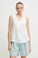 Lněná halenka United Colors of Benetton