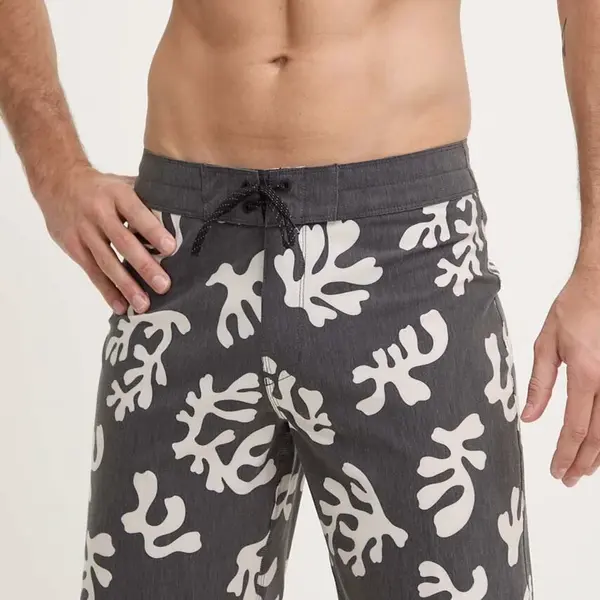 Plavkové šortky Billabong x Coral Gardeners šedá barva, ABYBS00479