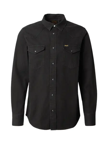 WRANGLER Košeľa  čierna