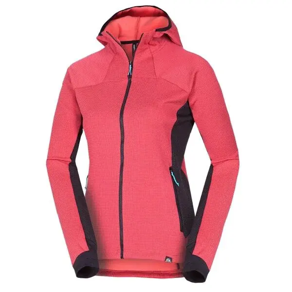 Northfinder RHIANNA Dámská fleecová mikina, růžová, velikost