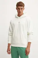 Mikina adidas All SZN pánská, bílá barva, s kapucí, s potiskem, IY6594